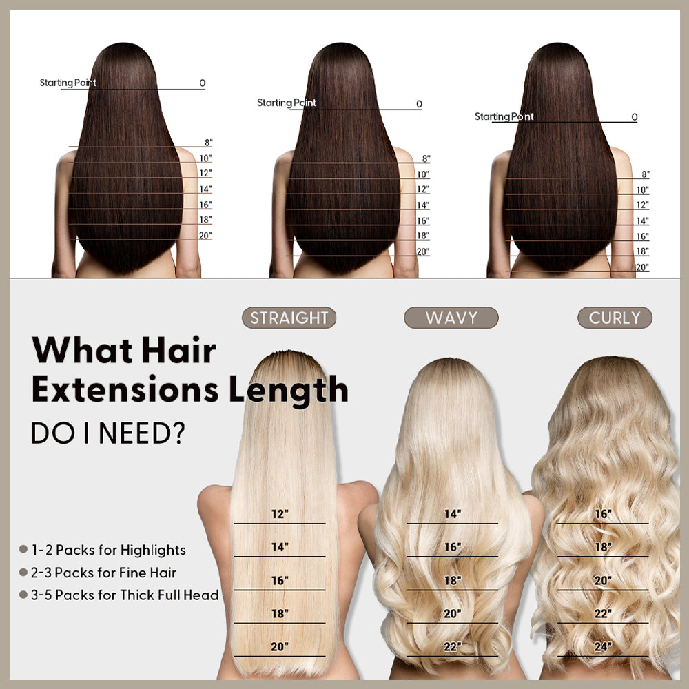 Seamless Injected Hand-Tied Invisible Tape In Hair Extension(10 PCS / pack) --- 100% VIRGIN HUMAN HAIR